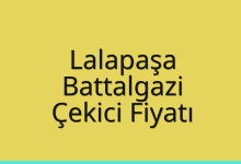 Lalapaşa Çekici Fiyatı – Battalgazi Oto Kurtarıcı Ücreti