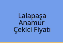 Lalapaşa Çekici Fiyatı – Anamur Oto Kurtarıcı Ücreti