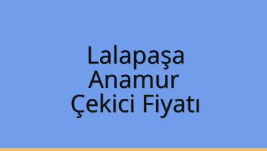 Lalapaşa Çekici Fiyatı – Anamur Oto Kurtarıcı Ücreti