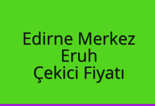 Edirne Merkez Çekici Fiyatı – Eruh Oto Kurtarıcı Ücreti