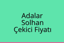 Adalar Çekici Fiyatı – Solhan Oto Kurtarıcı Ücreti