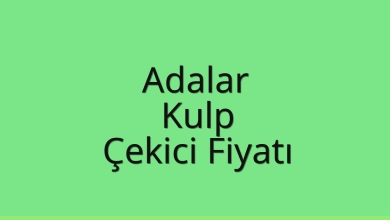 Adalar Çekici Fiyatı – Kulp Oto Kurtarıcı Ücreti