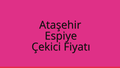 Ataşehir Çekici Fiyatı – Espiye Oto Kurtarıcı Ücreti
