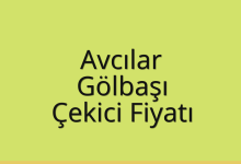 Avcılar Çekici Fiyatı – Gölbaşı Oto Kurtarıcı Ücreti