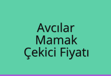 Avcılar Çekici Fiyatı – Mamak Oto Kurtarıcı Ücreti