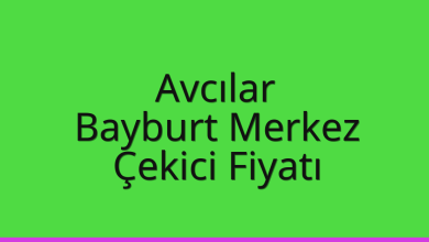 Avcılar Çekici Fiyatı – Bayburt Merkez Oto Kurtarıcı Ücreti
