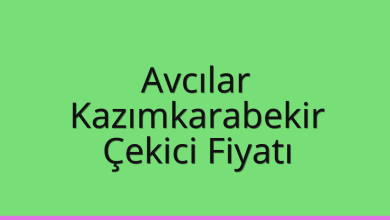 Avcılar Çekici Fiyatı – Kazımkarabekir Oto Kurtarıcı Ücreti