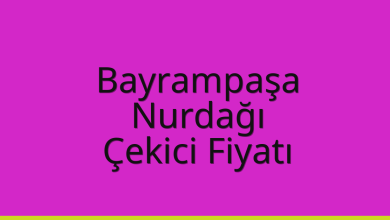 Bayrampaşa Çekici Fiyatı – Nurdağı Oto Kurtarıcı Ücreti