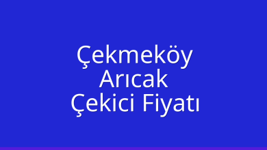 Çekmeköy Çekici Fiyatı – Arıcak Oto Kurtarıcı Ücreti