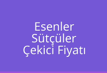 Esenler Çekici Fiyatı – Sütçüler Oto Kurtarıcı Ücreti