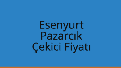 Esenyurt Çekici Fiyatı – Pazarcık Oto Kurtarıcı Ücreti