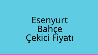 Esenyurt Çekici Fiyatı – Bahçe Oto Kurtarıcı Ücreti