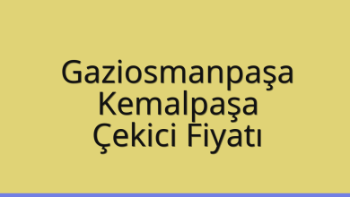 Gaziosmanpaşa Çekici Fiyatı – Kemalpaşa Oto Kurtarıcı Ücreti