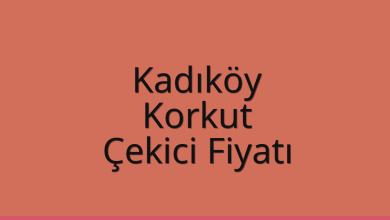 Kadıköy Çekici Fiyatı – Korkut Oto Kurtarıcı Ücreti