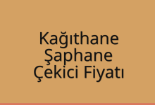 Kağıthane Çekici Fiyatı – Şaphane Oto Kurtarıcı Ücreti