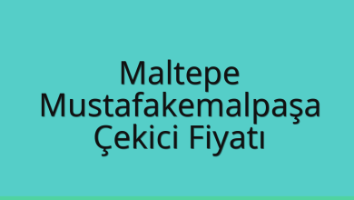 Maltepe Çekici Fiyatı – Mustafakemalpaşa Oto Kurtarıcı Ücreti