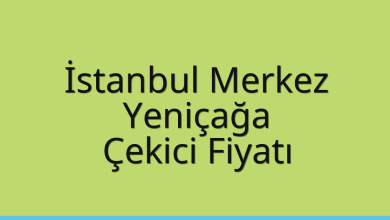 İstanbul Merkez Çekici Fiyatı – Yeniçağa Oto Kurtarıcı Ücreti