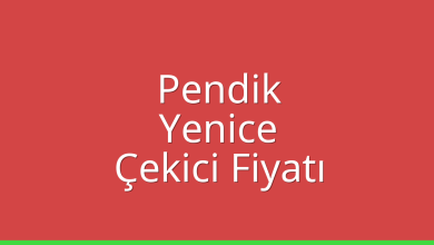 Pendik Çekici Fiyatı – Yenice Oto Kurtarıcı Ücreti