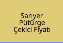 Sarıyer Çekici Fiyatı – Pütürge Oto Kurtarıcı Ücreti