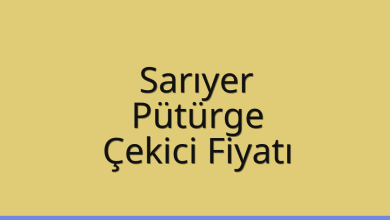 Sarıyer Çekici Fiyatı – Pütürge Oto Kurtarıcı Ücreti