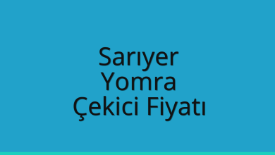 Sarıyer Çekici Fiyatı – Yomra Oto Kurtarıcı Ücreti