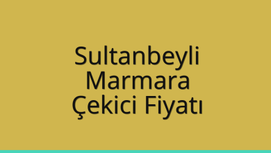 Sultanbeyli Çekici Fiyatı – Marmara Oto Kurtarıcı Ücreti