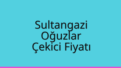 Sultangazi Çekici Fiyatı – Oğuzlar Oto Kurtarıcı Ücreti
