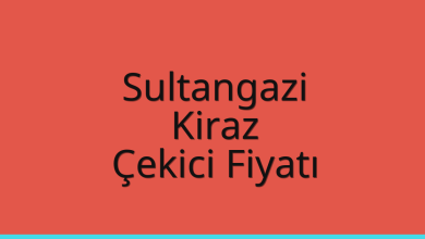 Sultangazi Çekici Fiyatı – Kiraz Oto Kurtarıcı Ücreti
