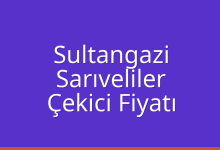 Sultangazi Çekici Fiyatı – Sarıveliler Oto Kurtarıcı Ücreti