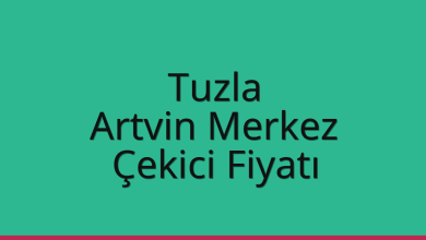 Tuzla Çekici Fiyatı – Artvin Merkez Oto Kurtarıcı Ücreti