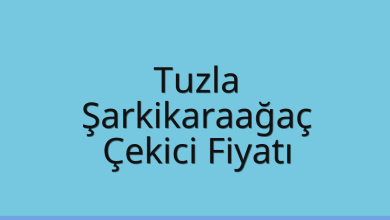Tuzla Çekici Fiyatı – Şarkikaraağaç Oto Kurtarıcı Ücreti