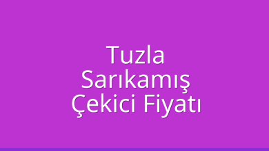 Tuzla Çekici Fiyatı – Sarıkamış Oto Kurtarıcı Ücreti