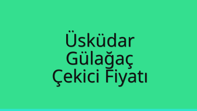 Üsküdar Çekici Fiyatı – Gülağaç Oto Kurtarıcı Ücreti