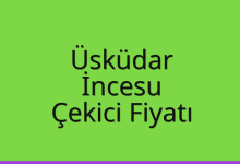 Üsküdar Çekici Fiyatı – İncesu Oto Kurtarıcı Ücreti