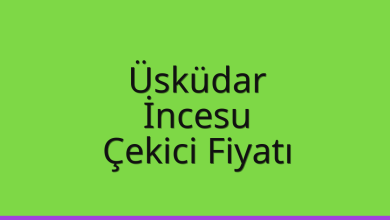 Üsküdar Çekici Fiyatı – İncesu Oto Kurtarıcı Ücreti