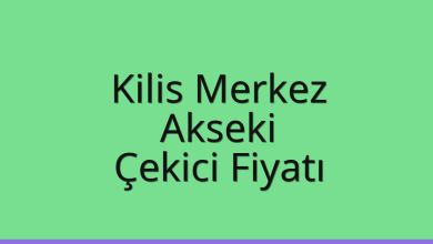 Kilis Merkez Çekici Fiyatı – Akseki Oto Kurtarıcı Ücreti