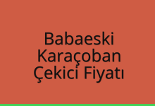 Babaeski Çekici Fiyatı – Karaçoban Oto Kurtarıcı Ücreti