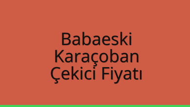 Babaeski Çekici Fiyatı – Karaçoban Oto Kurtarıcı Ücreti