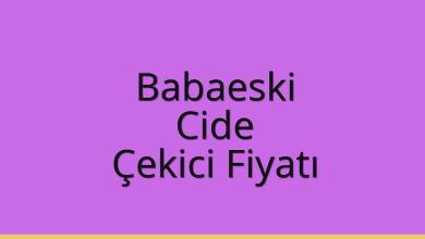 Babaeski Çekici Fiyatı – Cide Oto Kurtarıcı Ücreti