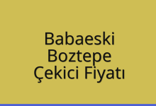 Babaeski Çekici Fiyatı – Boztepe Oto Kurtarıcı Ücreti