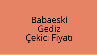 Babaeski Çekici Fiyatı – Gediz Oto Kurtarıcı Ücreti
