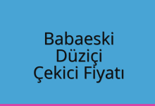 Babaeski Çekici Fiyatı – Düziçi Oto Kurtarıcı Ücreti