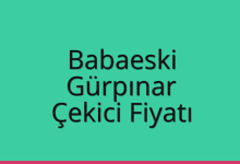 Babaeski Çekici Fiyatı – Gürpınar Oto Kurtarıcı Ücreti