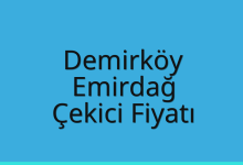 Demirköy Çekici Fiyatı – Emirdağ Oto Kurtarıcı Ücreti