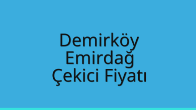 Demirköy Çekici Fiyatı – Emirdağ Oto Kurtarıcı Ücreti
