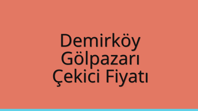 Demirköy Çekici Fiyatı – Gölpazarı Oto Kurtarıcı Ücreti