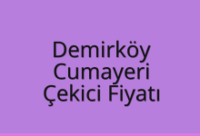 Demirköy Çekici Fiyatı – Cumayeri Oto Kurtarıcı Ücreti