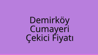 Demirköy Çekici Fiyatı – Cumayeri Oto Kurtarıcı Ücreti