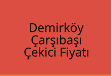 Demirköy Çekici Fiyatı – Çarşıbaşı Oto Kurtarıcı Ücreti