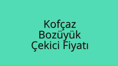 Kofçaz Çekici Fiyatı – Bozüyük Oto Kurtarıcı Ücreti